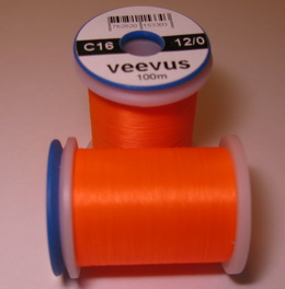 ��������� ���� Veevus 12/0  100 m fl orange